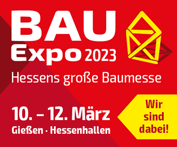 Messebanner wir sind dabei